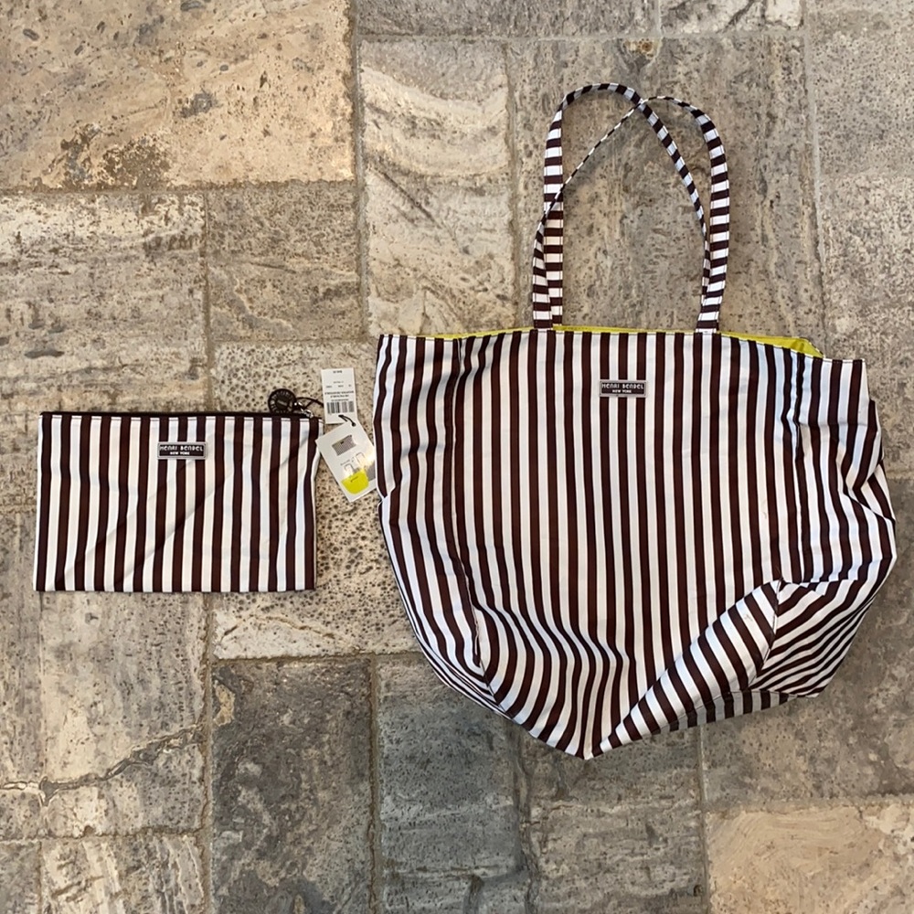 Henri Bendel Tote & Zip Pouch